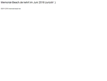 Tablet Screenshot of memorial-beach.de